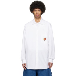 White Perennial Shirt 241219M192003