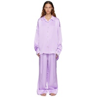 Purple Sizeless Pyjama Set 222031F079001