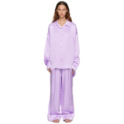 Purple Sizeless Pyjama Set 222031F079001