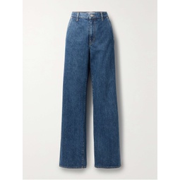 SLVRLAKE + NET SUSTAIN Grace high-rise wide-leg organic jeans