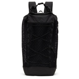 Black Mesh Backpack 221419M166000