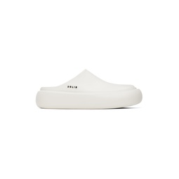 White Hardware Loafers 241221M231001