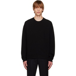 Black Wool Sweater 222221M201005