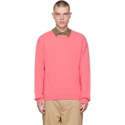Pink Crewneck Sweater 222221M201021