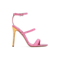 Pink Rosalind Heeled Sandals 231504F125019