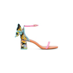 Multicolor Chiara Heeled Sandals 231504F125025