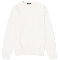 SOPHNET. Cotton Cashmere Crew Sweatshirt White