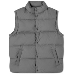 SOPHNET. Ripstop Down Vest Grey