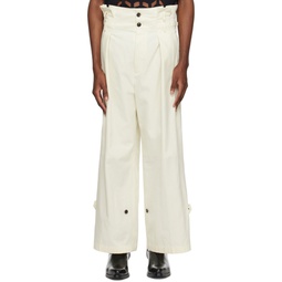 Off White Dokan Trousers 231061M191012