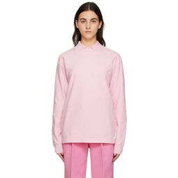 Pink Pepe Long Sleeve T Shirt 231621F110002