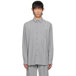 Gray Damon Shirt 232621M192005