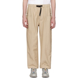 Beige Belted C S  Trousers 241294M191005