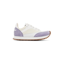 White   Purple Tempo Sneakers 231818F128028