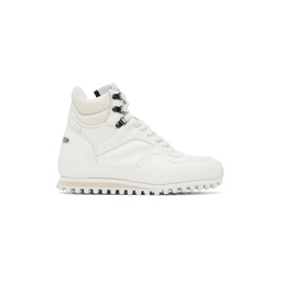 White Marathon Snow Sneakers 222818F127001
