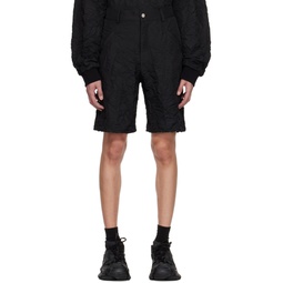 Black Tailored Shorts 241205M193000