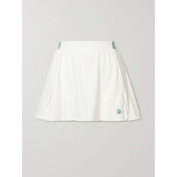 SPLITS59 Venus two-tone stretch tennis skirt