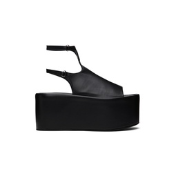Black Platform Sandals 231301F125000