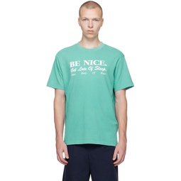 Blue Be Nice T Shirt 231446M213024