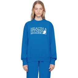 Blue Fitness Motion Sweatshirt 232446F098001