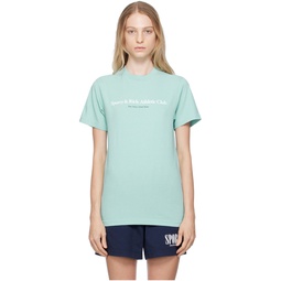 Green Athletic Club T Shirt 232446F110000