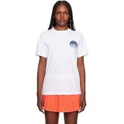 White Racquet Club T Shirt 231446F110036
