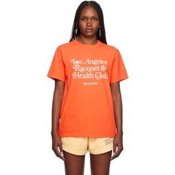Orange  Los Angeles Racquet Club T Shirt 231446F110034