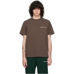 Brown Syracuse T Shirt 241446M213005
