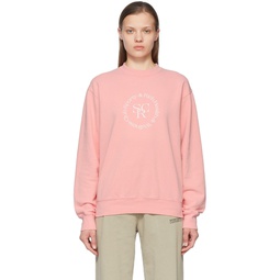 Pink Cotton Sweatshirt 221446F096010