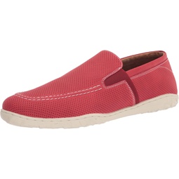 Stacy Adams Mens Ilan Slip On Driving Style Loafer, RED, 10.5
