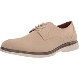 STACY ADAMS Mens Tayson Lace Up Oxford, Sandstone Suede, 12