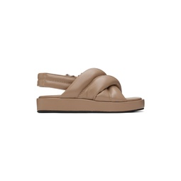 Taupe Spencer Sandals 241321F124003