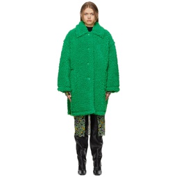 Green Gwen Coat 221321F059013