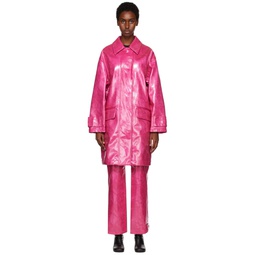 Pink Conni Coat 231321F059001