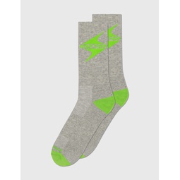 Neon Logo Socks