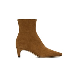 Tan Wally Ankle Boots 232386F113001