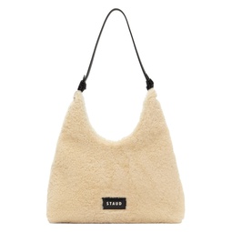 Beige Winona Shoulder Bag 241386F048004