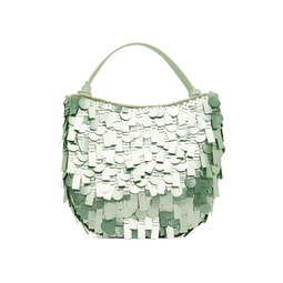 Green Crescent Mini Bag 241386F048001
