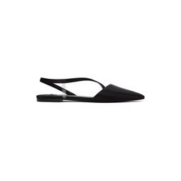 Black Iconic DOrsay Slippers 241471F121003