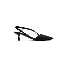 Black Iconic DOrsay Heels 241471F122003