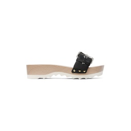 Black Elyse Sandals 241471F124010