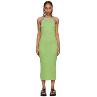 Green Layden Maxi Dress 231905F055003