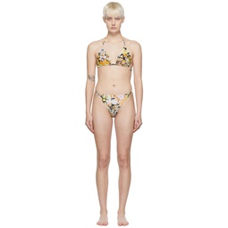 SSENSE Exclusive Yellow Arum Bikini 221905F105019