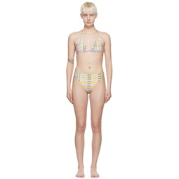 SSENSE Exclusive Yellow Dahlia Bikini 221905F105007