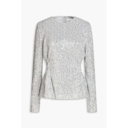 Glory sequined knitted top