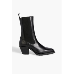 Gurly leather Chelsea boots