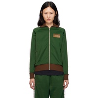 Green Patch Track Jacket 232137F097000