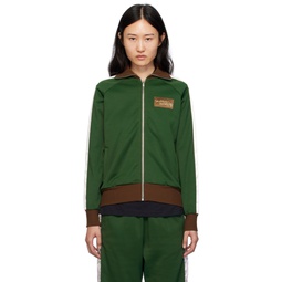 Green Patch Track Jacket 232137F097000