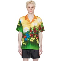 Multicolor Airbrush Shirt 231137M192002