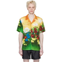 Multicolor Airbrush Shirt 231137M192002