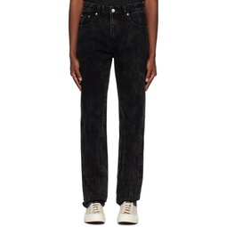 Black Shimmer Jeans 231068M186002